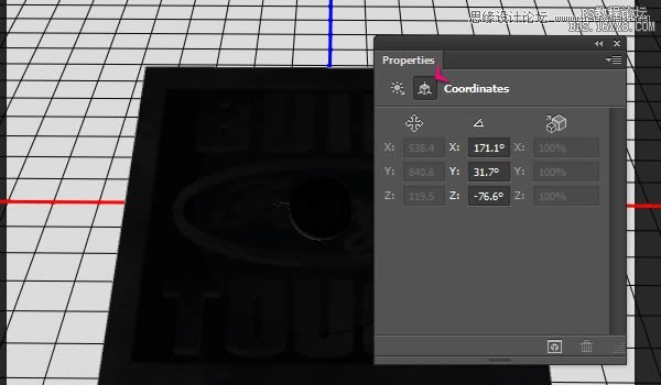 Photoshop制作3D立体效果的金属字教程,PS教程,16xx8.com教程网
