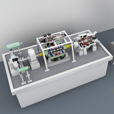 裂解机结构展示3D打印建模